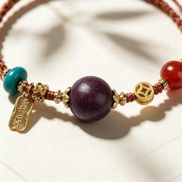 Serenity & Protection Braided Amulet Bracelet